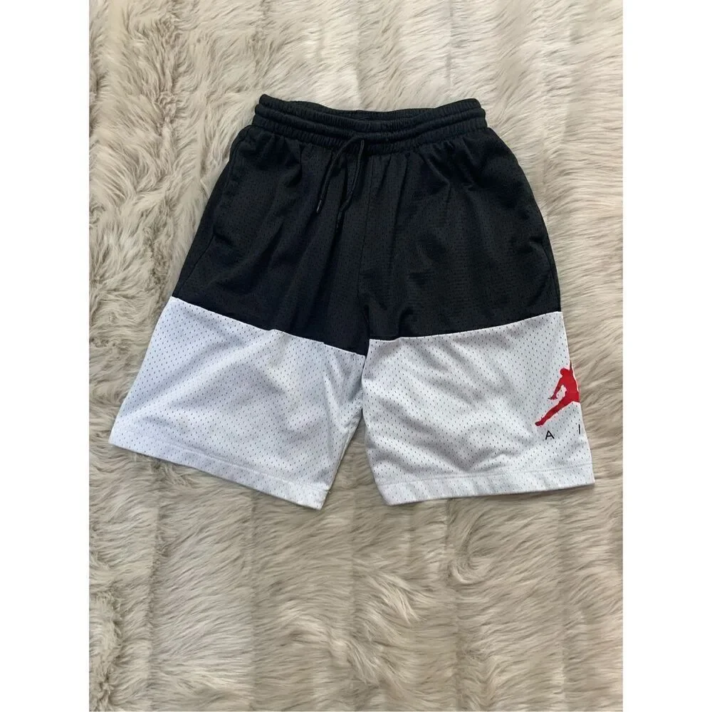 Nike Jordan Jumpman Air Youth Boys Mesh Basketball Shorts Large